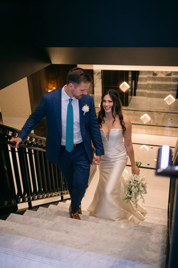 LaSalle Chicago wedding photo