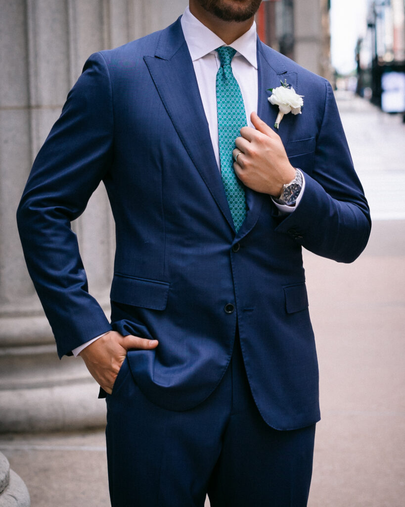 Chicago Groom Portrait