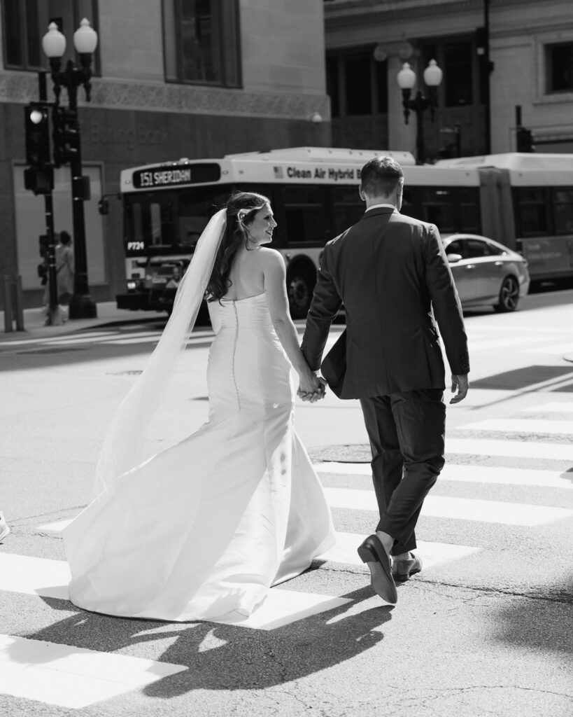 Timeless Bridal Portrait LaSalle Chicago 