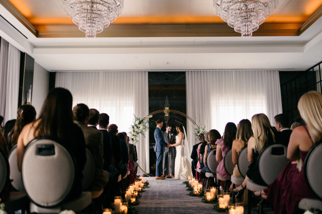 LaSalle Chicago Wedding Ceremony