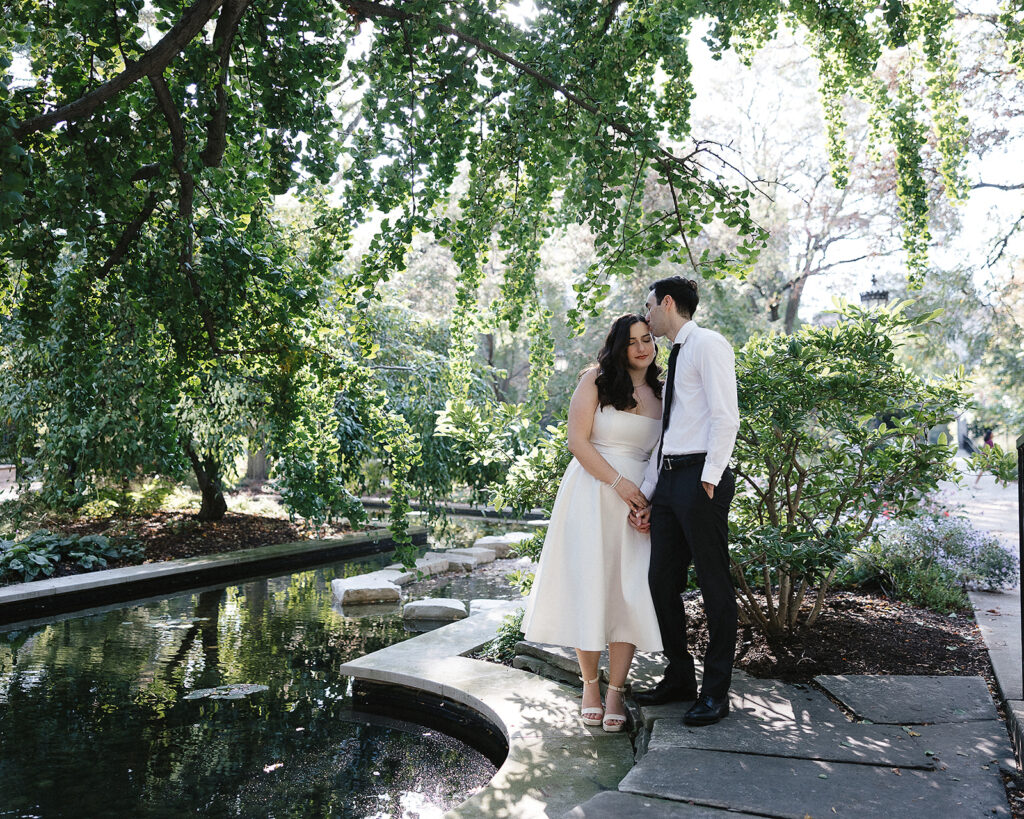 Downtown Chicago Engagement Photos at University of Chicago